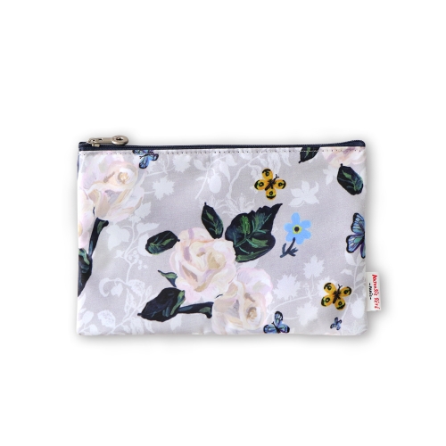 NATHALIE LETE FLAT POUCH ROSES